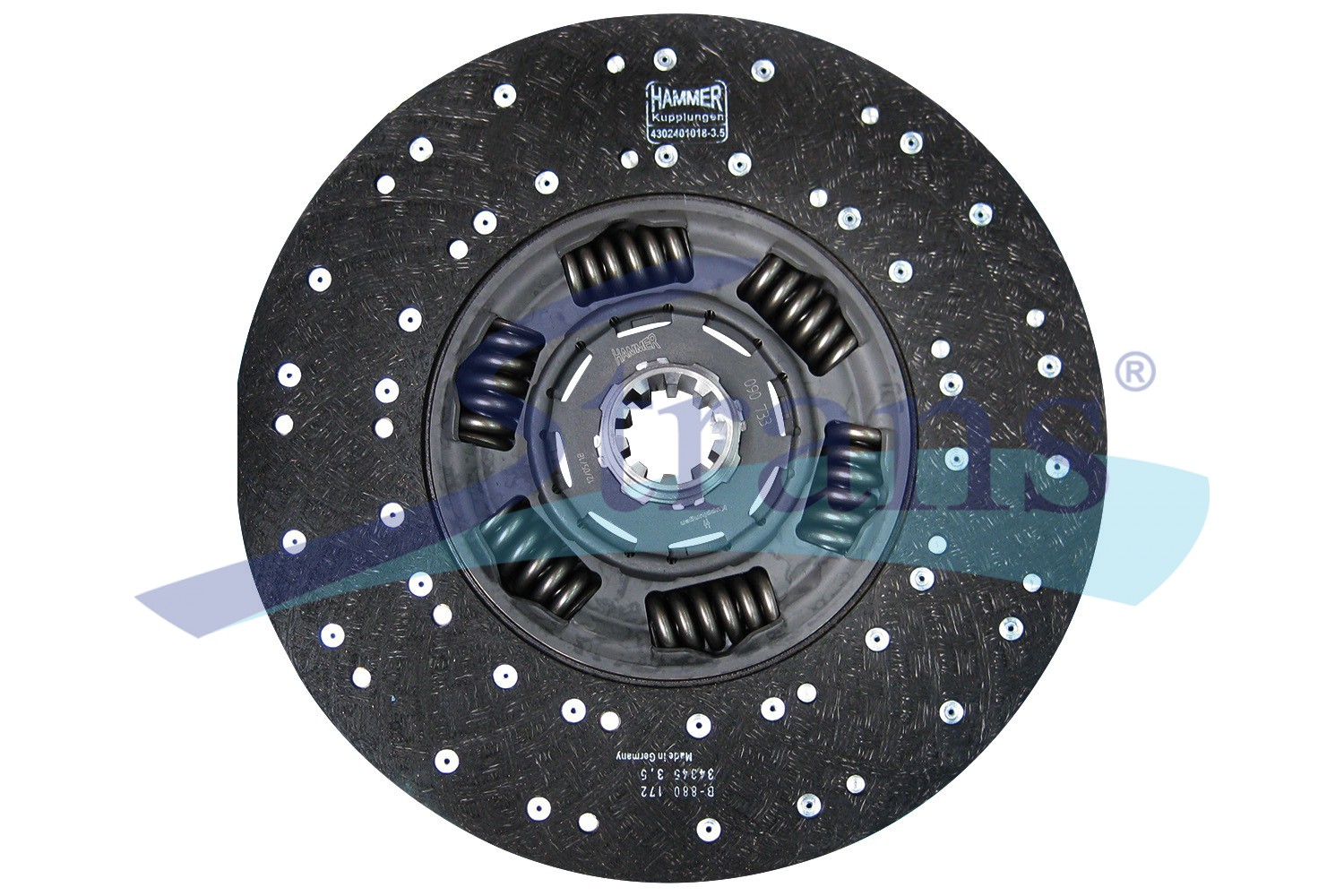 Диск Зчеплення Daf Cf65/cf75/cf85/xf95/xf105/xf106, Volvo B12/f12